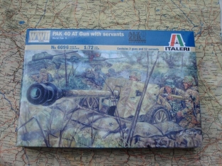 Italeri 6096  PAK 40 AT Gun met Wehrmacht soldaten